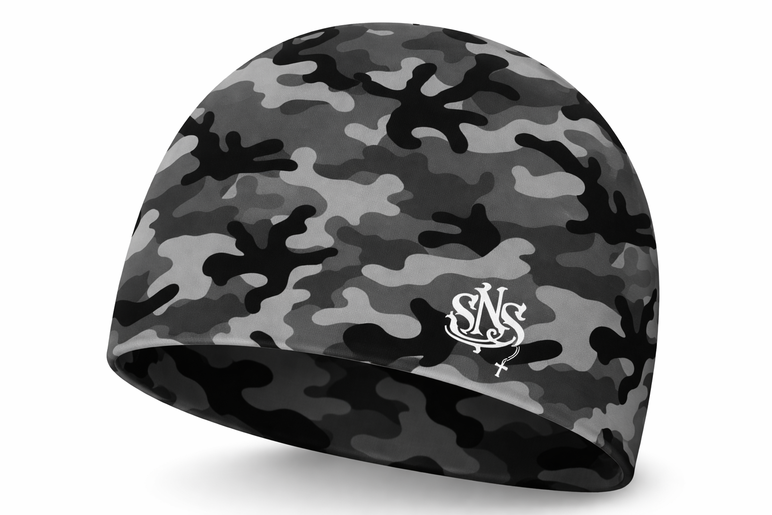 PRE-ORDER[1 week] Black camo skull cap